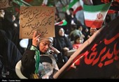 وداع جانسوز مردم سمنان با پیکر رهبر شهید انقلاب اسلامی