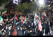 وداع جانسوز مردم سمنان با پیکر رهبر شهید انقلاب اسلامی