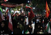 وداع جانسوز مردم سمنان با پیکر رهبر شهید انقلاب اسلامی