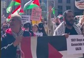راهپیمایی همبستگی با فلسطین در سیدنی استرالیا