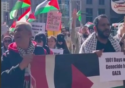 راهپیمایی همبستگی با فلسطین در سیدنی استرالیا