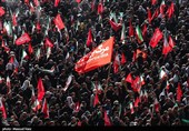 مراسم إقامة الصلاة على جثمان إمام الأمة الشهید