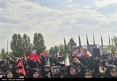 اعزام بیش از 4 هزار زائر اردبیلی به تشییع رهبر شهید به روایت تصویر