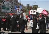 گزارش خبرنگار تسنیم از استمرار حضور مردم برای وداع با امام شهید