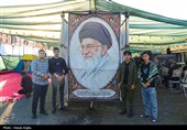 مراسم بدرقه زائران مراسم وداع با رهبر شهید انقلاب