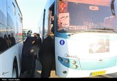 مراسم بدرقه زائران مراسم وداع با رهبر شهید انقلاب