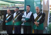 مراسم بدرقه زائران مراسم وداع با رهبر شهید انقلاب