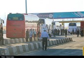 مراسم بدرقه زائران مراسم وداع با رهبر شهید انقلاب