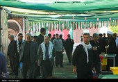 مراسم بدرقه زائران مراسم وداع با رهبر شهید انقلاب