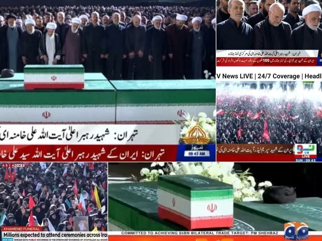 تشییع رهبر شهید , تشییع امام شهید , تشییع آیتاللهالعظمی سید علی خامنهای , بدرقه آقای شهید ایران , شهید ,