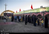 بدرقه زائران مراسم وداع با رهبر شهید انقلاب - شیراز