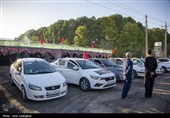 بدرقه زائران مراسم وداع با رهبر شهید انقلاب - شیراز