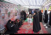 بدرقه زائران مراسم وداع با رهبر شهید انقلاب - شیراز