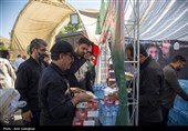 بدرقه زائران مراسم وداع با رهبر شهید انقلاب - شیراز