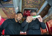 بدرقه زائران مراسم وداع با رهبر شهید انقلاب - شیراز