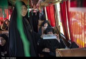 بدرقه زائران مراسم وداع با رهبر شهید انقلاب - شیراز