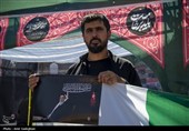 بدرقه زائران مراسم وداع با رهبر شهید انقلاب - شیراز