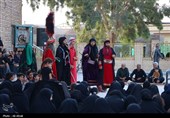 تعزیه‌خوانی در راور به یاد آقای شهید ایران