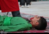 تعزیه‌خوانی در راور به یاد آقای شهید ایران