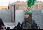 تعزیه‌خوانی در راور به یاد آقای شهید ایران
