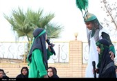 تعزیه‌خوانی در راور به یاد آقای شهید ایران
