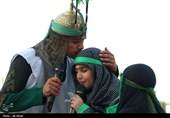 تعزیه‌خوانی در راور به یاد آقای شهید ایران