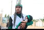 تعزیه‌خوانی در راور به یاد آقای شهید ایران