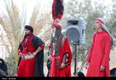 تعزیه‌خوانی در راور به یاد آقای شهید ایران