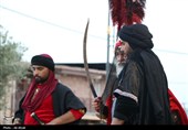 تعزیه‌خوانی در راور به یاد آقای شهید ایران