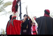 تعزیه‌خوانی در راور به یاد آقای شهید ایران