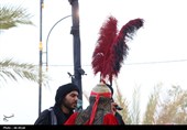 تعزیه‌خوانی در راور به یاد آقای شهید ایران