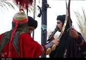 تعزیه‌خوانی در راور به یاد آقای شهید ایران