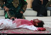 تعزیه‌خوانی در راور به یاد آقای شهید ایران