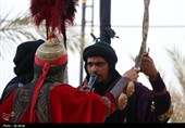 تعزیه‌خوانی در راور به یاد آقای شهید ایران