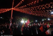 صدو‌بیست‌وششمین شب تجمع در میدان ابوذر؛ شبی به یادماندنی با حضور زائران اردبیلی