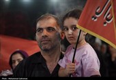 صدو‌بیست‌وششمین شب تجمع در میدان ابوذر؛ شبی به یادماندنی با حضور زائران اردبیلی