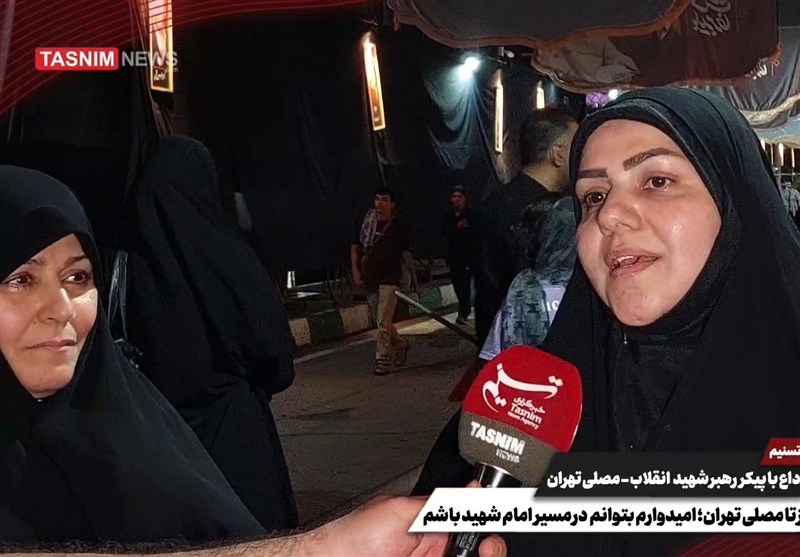 از شیراز تا مصلی تهران؛ امیدوارم بتوانم  در مسیر  امام شهید باشم
