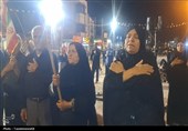 دهدشت در سوگ؛ وداعی که با اشک و سینه‌زنی ادامه یافت