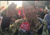 وداع حماسی عشایر  کهگیلویه و بویراحمد با پیکر قائد شهید مظلومان دنیا