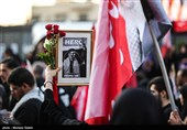 میدان انقلاب تهران پیش از آغاز مراسم  تشییع پیکر مطهر آقای شهید ایران
