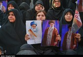 مراسم  تشییع پیکر مطهر آقای شهید ایران - 1
