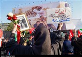 مراسم  تشییع پیکر مطهر آقای شهید ایران - 1