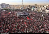 مراسم تشییع پیکر مطهر آقای شهید ایران - 2
