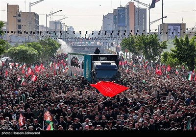 Grand Funeral Ceremony for Martyred Imam Khamenei Underway in Tehran