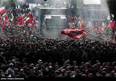 Summer Heat Fails to Deter Millions from Attending Martyred Leader’s Funeral