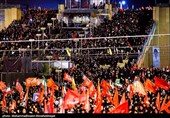 Последнее прощание жителей Тегерана со своим мучеником-лидером