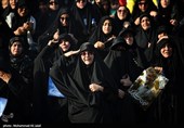Последнее прощание жителей Тегерана со своим мучеником-лидером