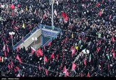 Последнее прощание жителей Тегерана со своим мучеником-лидером