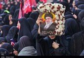 Последнее прощание жителей Тегерана со своим мучеником-лидером