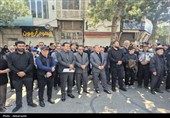 تجدید میثاق مردم اردبیل در پیاده‌روی جاماندگان تشییع